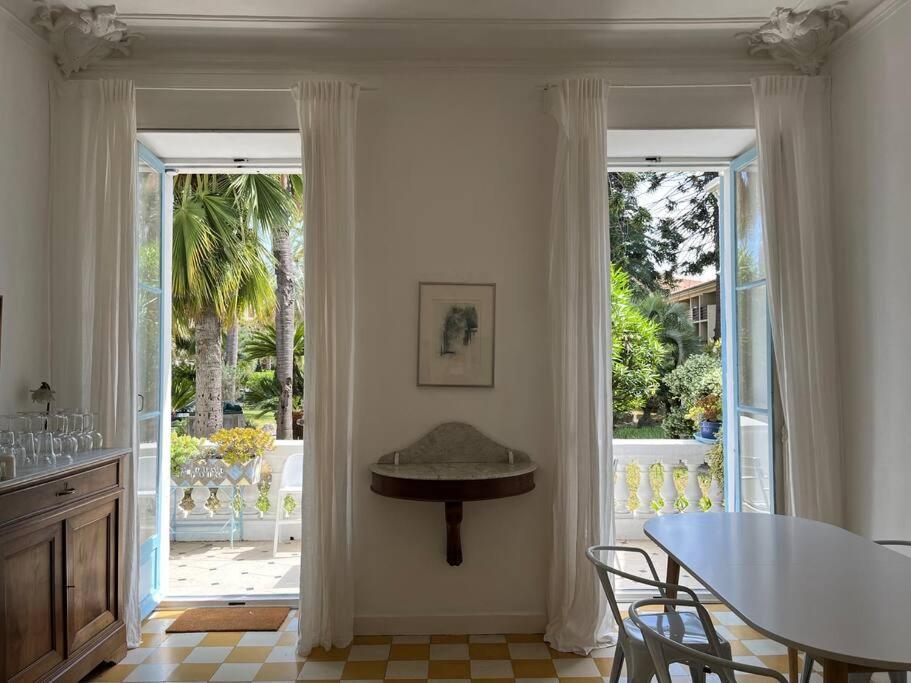 Beautiful Garden Apartment Steps From The Beach Menton Dış mekan fotoğraf